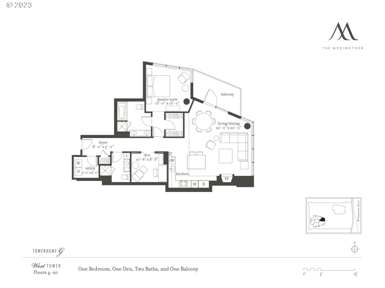 Towerhome G — West Tower